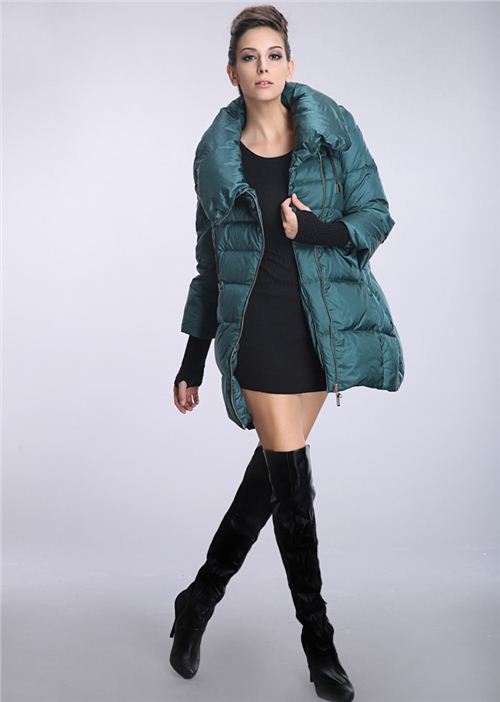 批发威伦蒂女款冬装韩版白鸭绒羽绒服