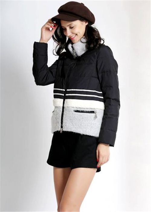 2015冬季新品韩版短款羽绒服
