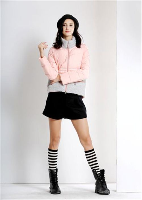 2015冬季新品韩版短款羽绒服