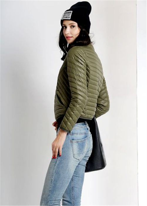 威伦蒂2015秋冬多色修身羽绒服