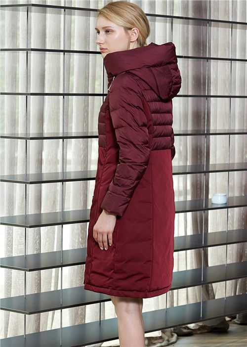 威伦蒂2017新款长款羽绒服大牌都市风