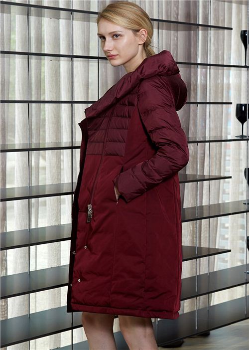 威伦蒂2017新款长款羽绒服大牌都市风