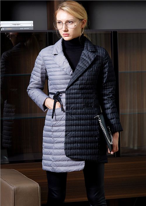 2017威伦蒂时尚新款白鸭绒羽绒服