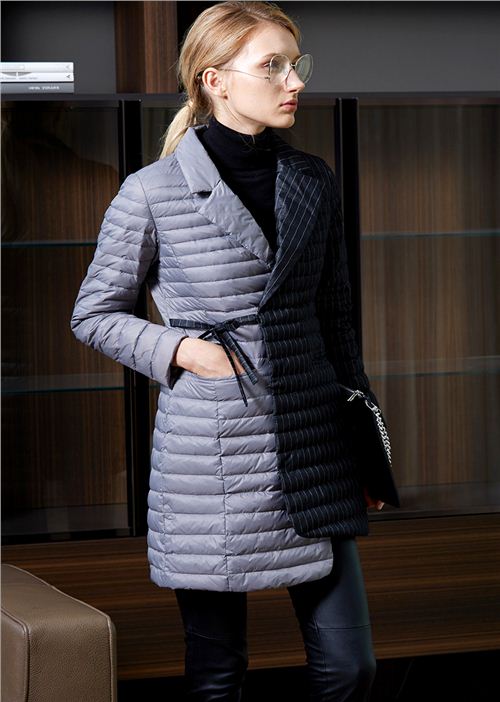 2017威伦蒂时尚新款白鸭绒羽绒服