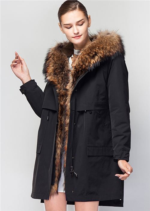 威伦蒂2020新款连帽羽绒服
